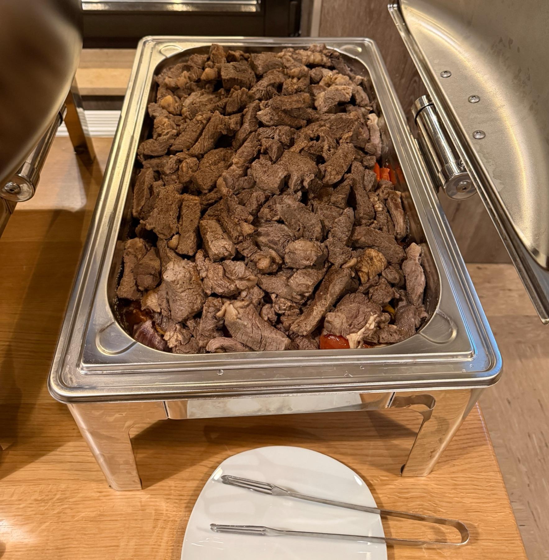 Entrecôte in Scheiben