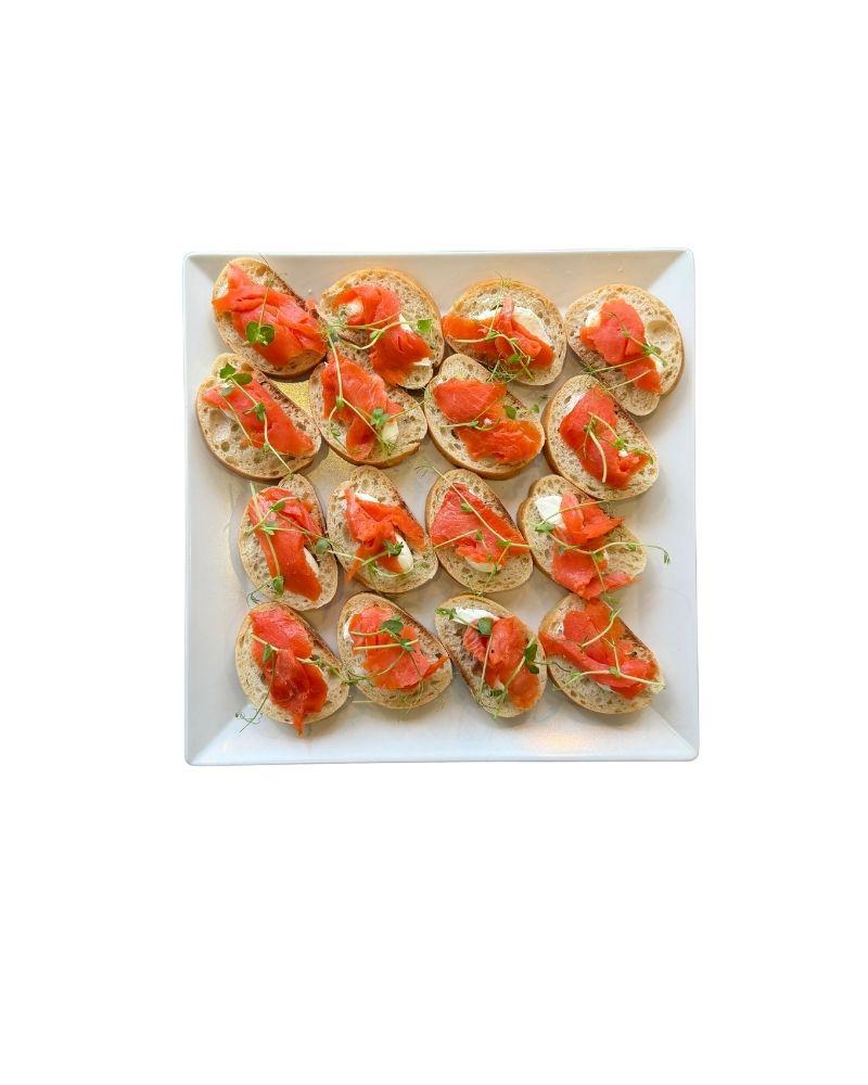 Fingerfood mit Lachs