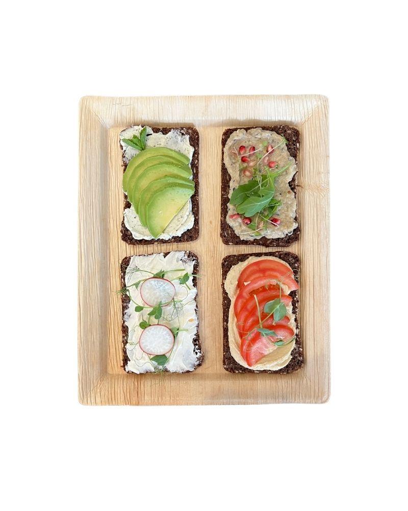 Belegte Brote zum Frühstück