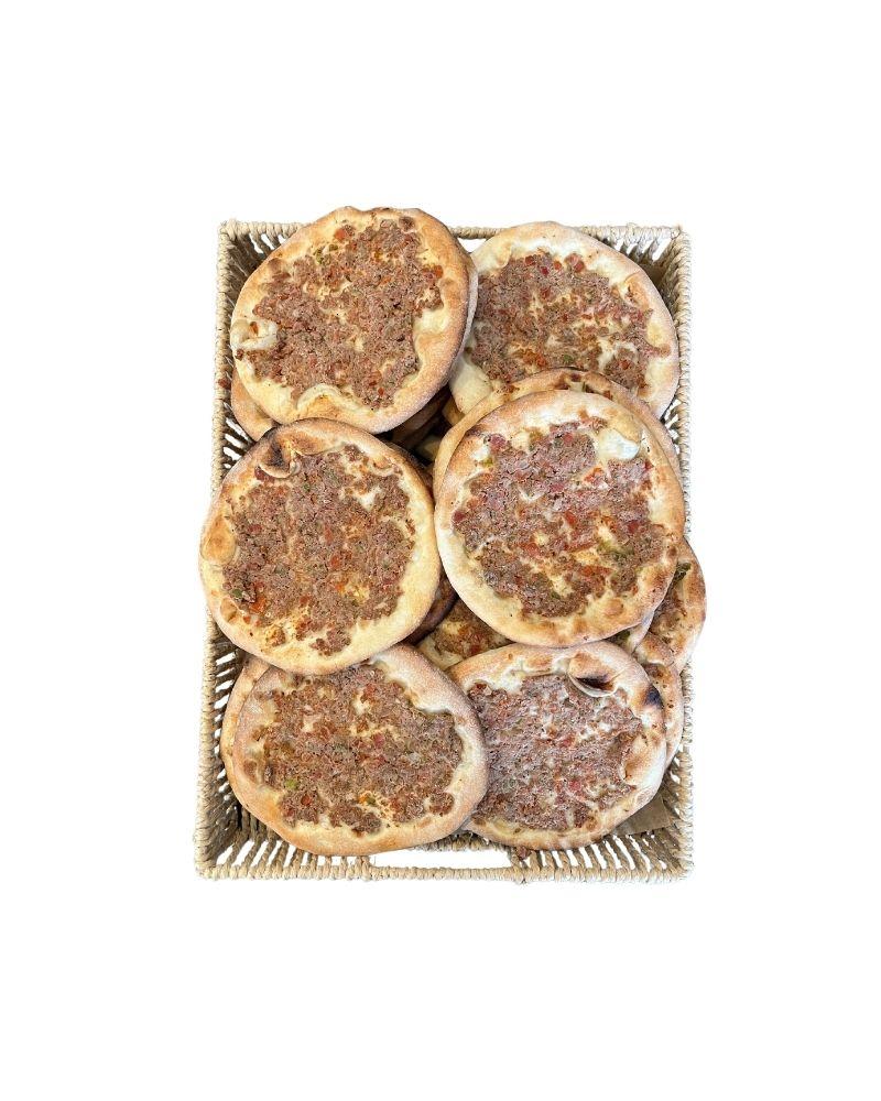 Mini-Fladenbrot mit Hackfleisch