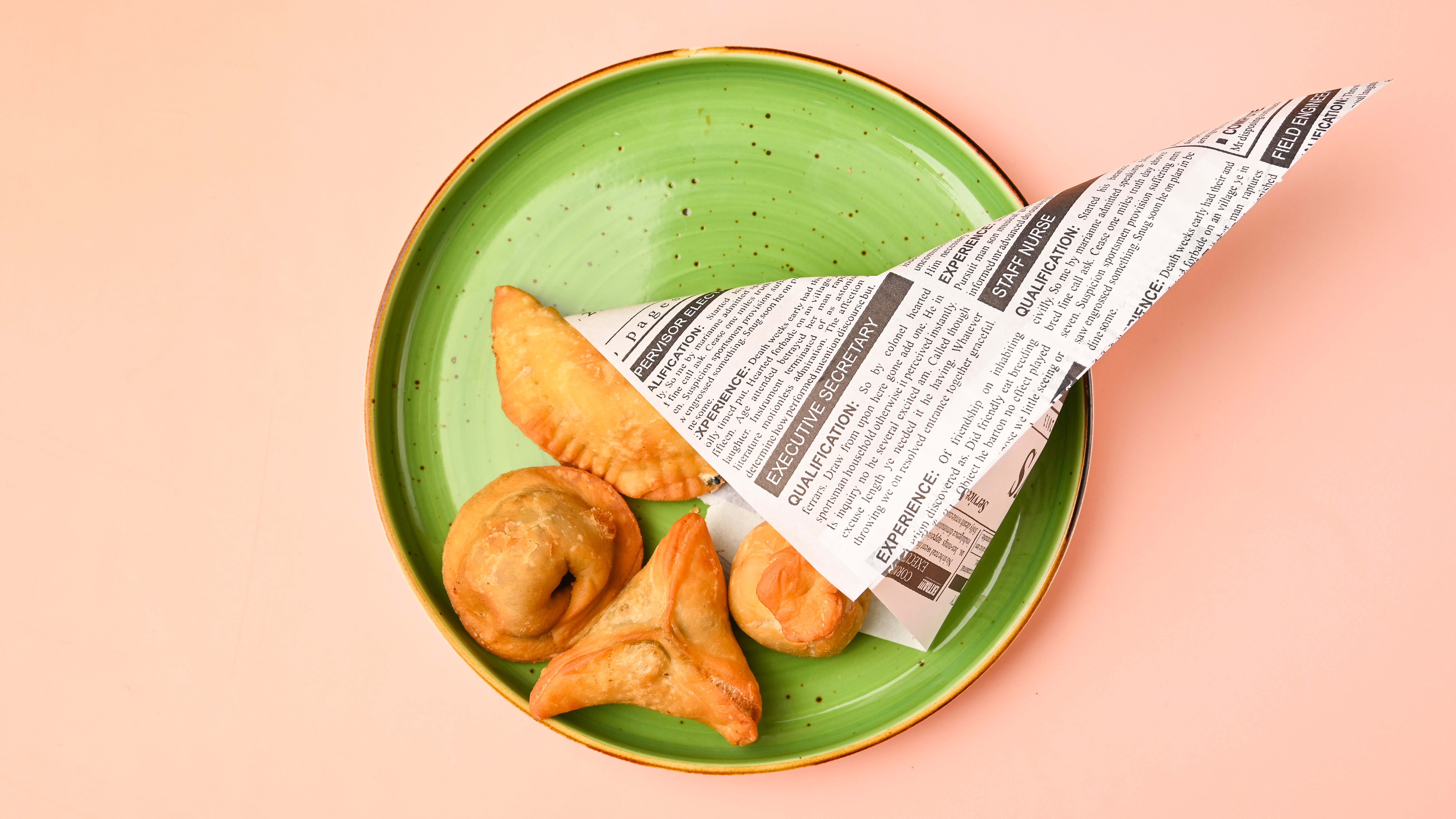 Knusprige Falafel und Teigtaschen 2