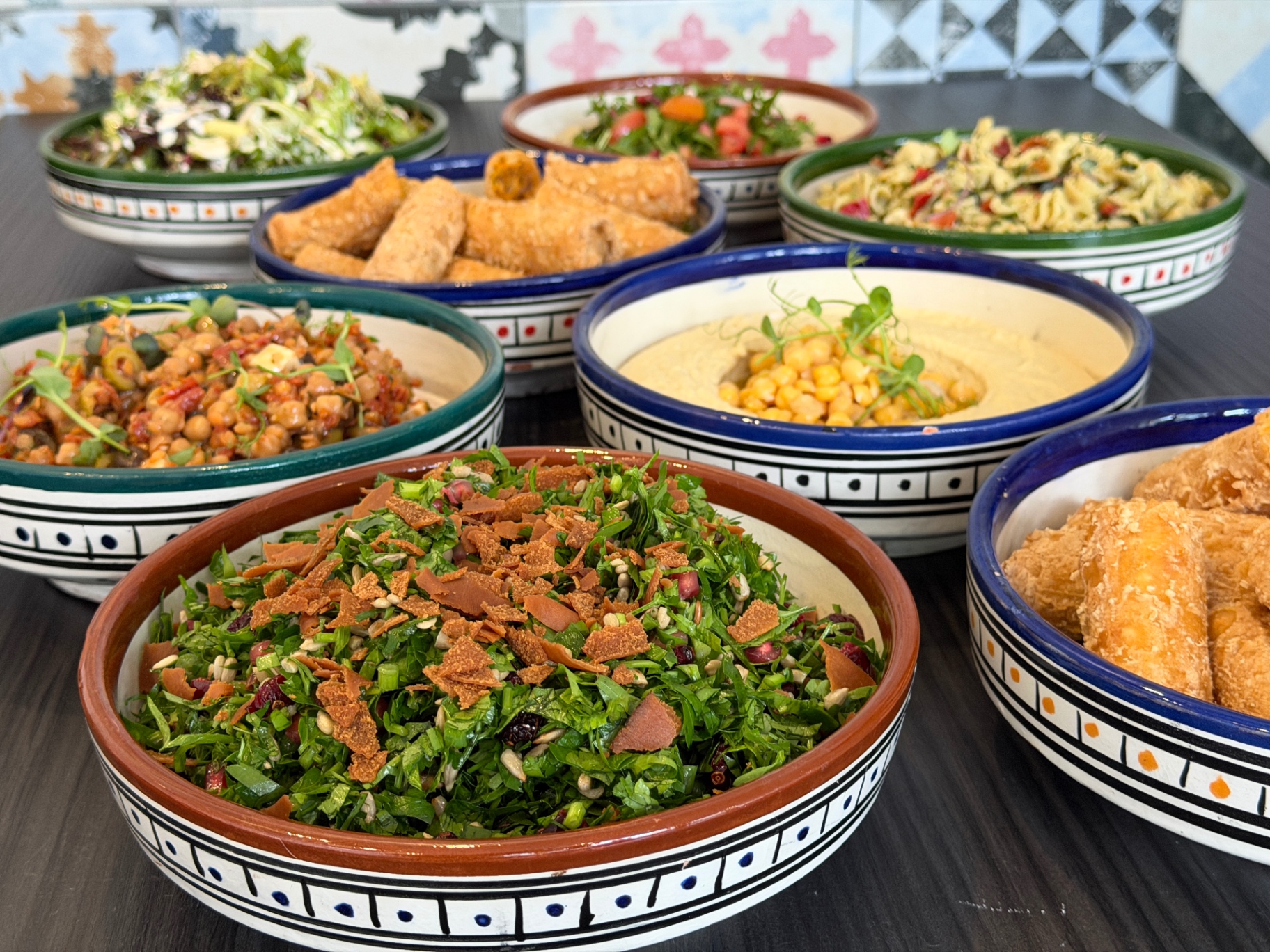 Arabisches Catering Buffet für Events und Feiern